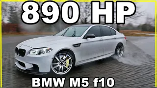 Upalamy BMW M5 o mocy 890 HP!