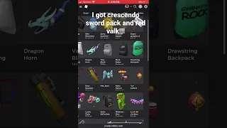 For crescendo sword pack and Redvalk?!?!