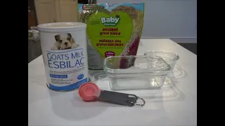 How to make Goat's Milk Esbilac for Puppies