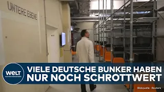 ZIVILSCHUTZ IN DEUTSCHLAND: Warum es kaum noch brauchbare Bunker gibt