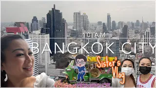 Bangkok City *Sister Hangout Market Mall Shopping & Eating FULL Vlog | JustSissi