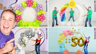 Birthday decoration ideas at home ✨ 4 balloon decoration ideas