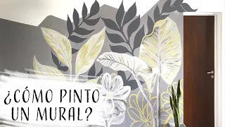 Así es como podés pintar un mural espectacular en tu hogar | Flor Bark