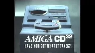 Commodore Amiga CD32 games console TV advert - 1993