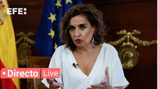 🔴📡 María Jesús Montero atiende a los medios en Bruselas