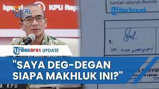 Debat Panas Ketua KPU dan Saksi 01 soal Dugaan Pemalsuan Tanda Tangan Surat Pernyataan KPPU