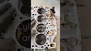 pull down cylinder head and  gasket Chevrolet spark