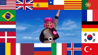 You Are A Pirate - Stephanie's part Multi-Language (LazyTown)