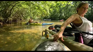 Dared to Go Kayaking at Talladega Creekside when 70 Degrees in 50 Degree Water