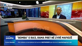 INTERVISTA/ 'Bomba' e Rai3: Rama pret në zyrë mafiozë. Çfarë tregon investigimi? (02.06.2024)