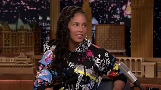 Alicia Keys Talks About Kelly Clarkson on Jimmy Fallon