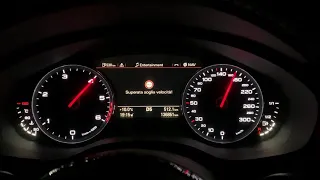 Audi A6 C7 Allroad 3.0 313 - 0-100 Acceleration Test