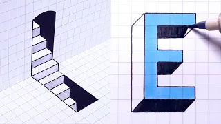 How to Draw - Easy 3D Illusions & Art