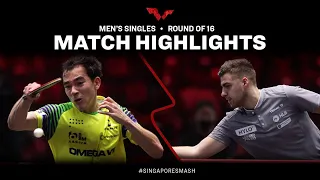 Hugo Calderano vs Darko Jorgic | MS R16 | Singapore Smash 2023