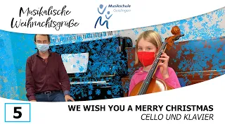 Musikalische Weihnachtsgrüße 2021 | Nr. 5 | Cello und Klavier | Musikschule Geislingen