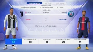 FIFA 19 TESTANDO A DEMO | JUVENTUS vs PSG UEFA Champions League