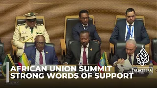 African leaders condemn Israeli war on Gaza