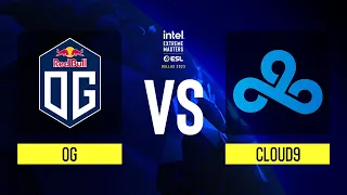 OG vs. Cloud9 - Map 1 [Mirage] - IEM Dallas 2023 Europe CQ - Consolidation final