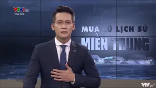 BTV VTV rưng rưng khi nói về những mất mát của đồng bào miền Trung vì mưa lũ | VTV24