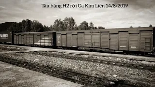 Tàu Hàng H2 rời Ga Kim Liên 14/8/2019