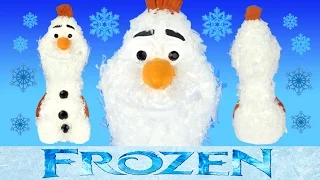 OLAF SNOWY SNOWMAN Make Your Own How-to Paint build Disney Frozen Toys