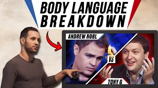 Tony G BLOWS UP against Andrew Robl | Body Language Breakdown & Hand Analysis | Pokerstars