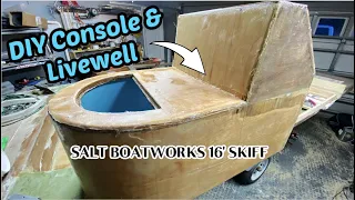 DIY Building a Livewell Console From Scratch. Salt Boatworks 16' Skiff