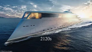 Evolution of the futuristic boat 2020 2500