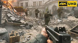 Collateral Damage | Germany 1944 | Realistic Ultra High Graphics Gameplay | COD WWII | 4K 60 FPS HDR