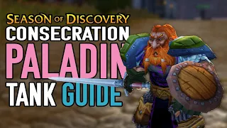 Simple Paladin Tank Guide Season of Discovery Phase 1