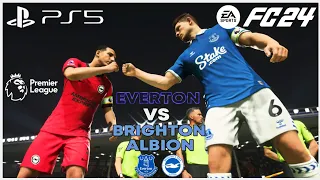 FC 24 - Everton VS Brighton Albion - Premier League | Realistic Graphics Gameplay [4K 60FPS] PS5