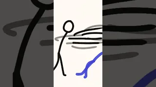 punching barrage #shorts #animation #stickman #flipaclip