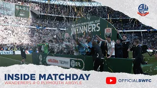 INSIDE MATCHDAY | Wanderers 4-0 Plymouth Argyle