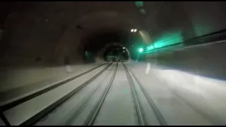 Testování tramvají v novém tunelu v Žabovřeské