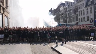Corteo in Amsterdam - SK Sturm Graz Fans