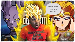 SO THIS IS WHAT TRUE BOWER LOOKS LIKE  BEERUS VS SAILOR GALAXIA REACTION "DEATH BATTLE