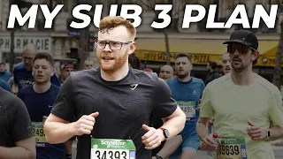 How I Plan To Run A Sub 3 Hour Marathon!