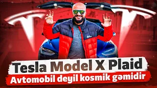 Tesla Model X Plaid | Avtomobil deyil kosmik gəmidir | Tural Yusifov