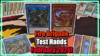 Yu-Gi-Oh! Fire King Tri-Brigade Test Hands and Combos for February 2024! | Post PHNI