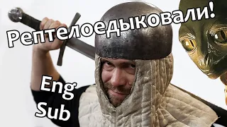 One-piece forged helmet without rolled steel. Alternative history, reptiloid forging