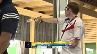 P1 men's 10m air pistol | 2014 IPC Shooting World Championships