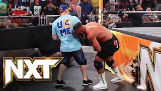 John Cena helps Carmelo Hayes beat Bron Breakker: NXT highlights, Oct. 10, 2023