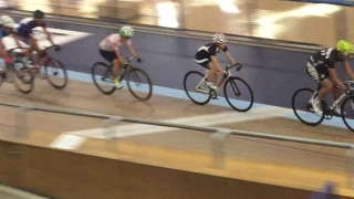 Velo Sports Center Velodrome certification class, Practice Scratch Race