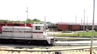 The Shortest Caboose Ride Ever! ( Illinois Railway Museum Traction Weekend 7/3/2016 Part 4 )