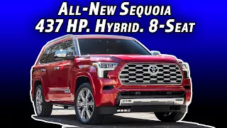 Toyota's Big SUV Is All New For 2023 And All Hybrid! | 2023 Toyota Sequoia
