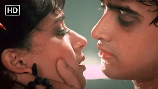मधु को किस्स करने के लिए लगी शर्त - Kiss Day Special Video -Valentine Day - Amir Khan, Madhuri Dixit
