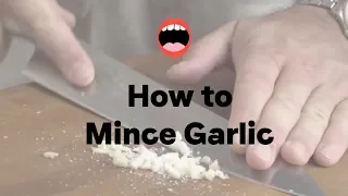 How to Mince Garlic | Chef Daniel Holzman | Project Foodie