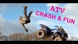 БЕЗУМЦЫ НА КВАДРОЦИКЛАХ. ПРИКОЛЫ И ПАДЕНИЯ | MAD MEN ON QUAD BIKES. JOKES AND FALLS