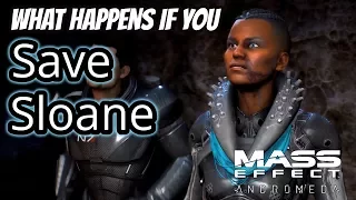 Mass Effect: Andromeda - What Happens If You Save Sloane Kelly & DON'T Shoot Reyes