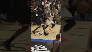 Lebron James and Demar Derozan go Crazy at the Drew League 🔥💯🙏🏽 #shorts #fyp